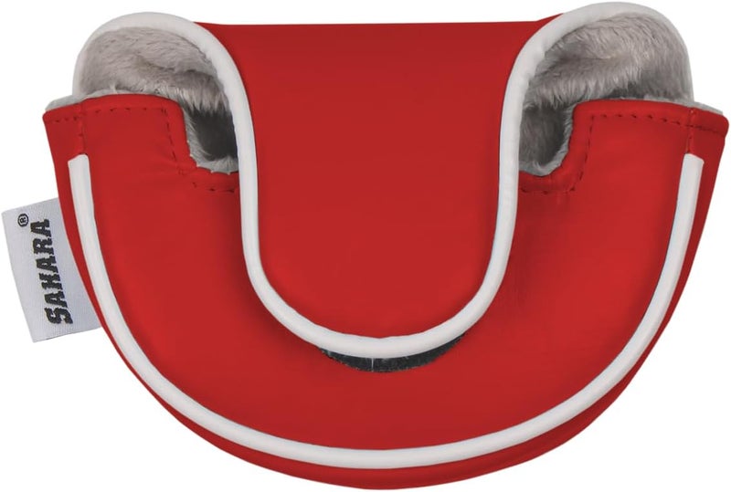 Hireko Sahara No-Logo Synthetic Leather Mallet Putter Headcover - Image 3